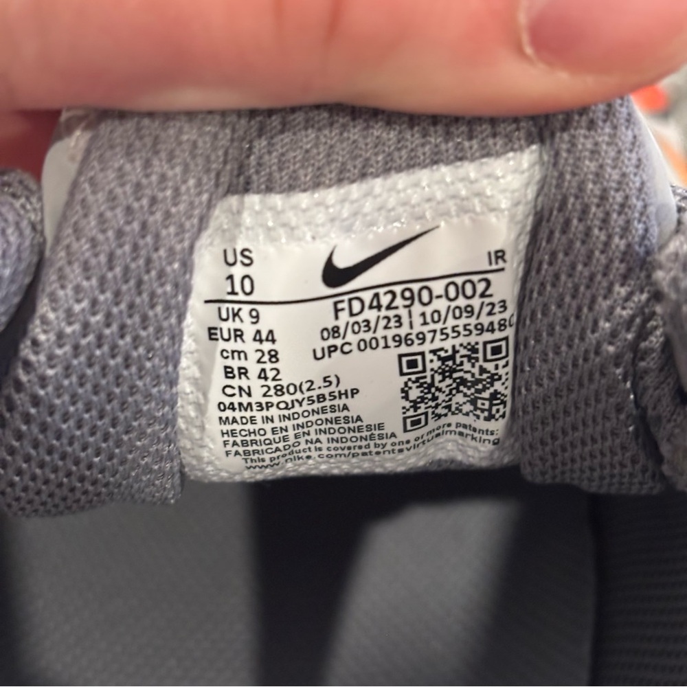 Nike Air Max Plus Drift Light Smoke Grey Shoes Mens U.S. 10 - Picture 5 of 6